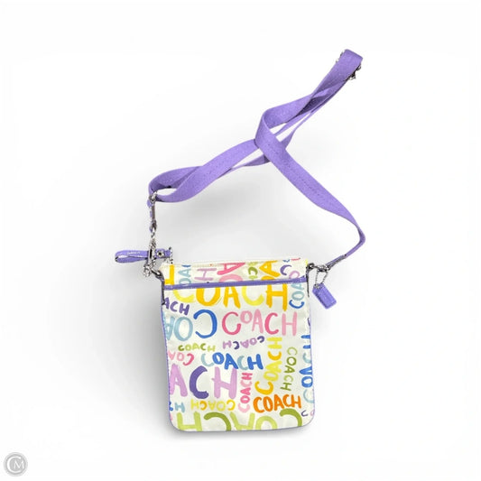 Crossbody Designer By Coach, Size: Small