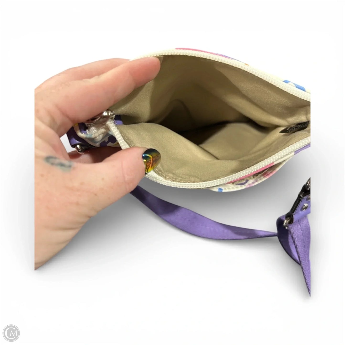 Crossbody Designer By Coach, Size: Small