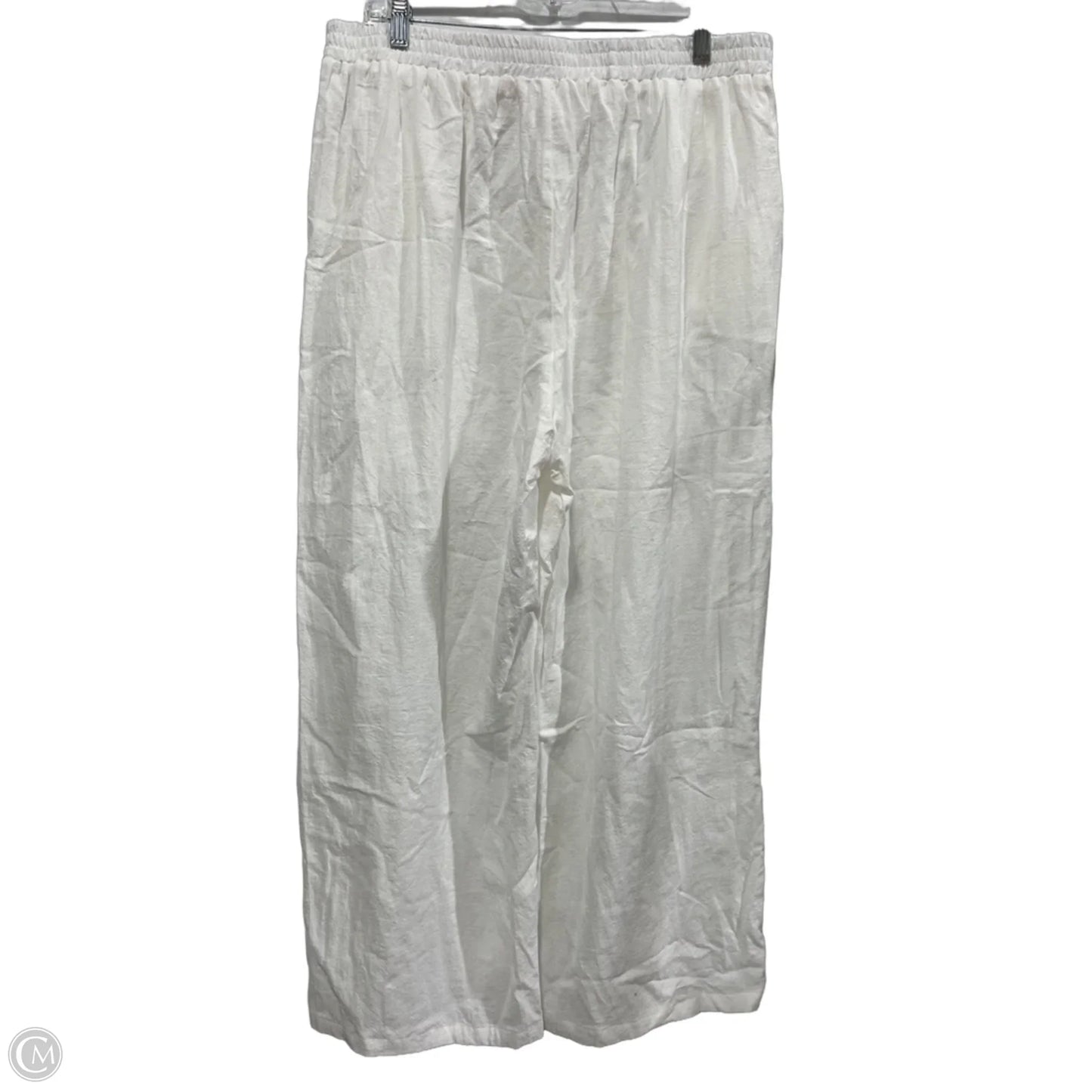 Pants Lounge By Shein In White, Size: 1x