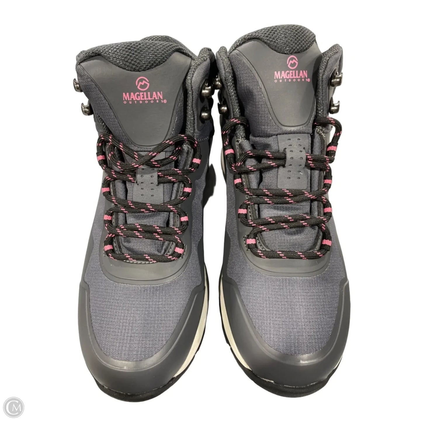 Shoes Hiking By Magellan In Grey & Pink, Size: 8.5