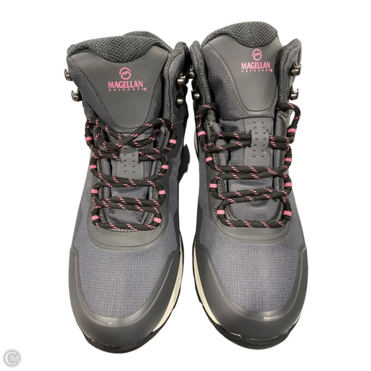 Shoes Hiking By Magellan In Grey & Pink, Size: 8.5