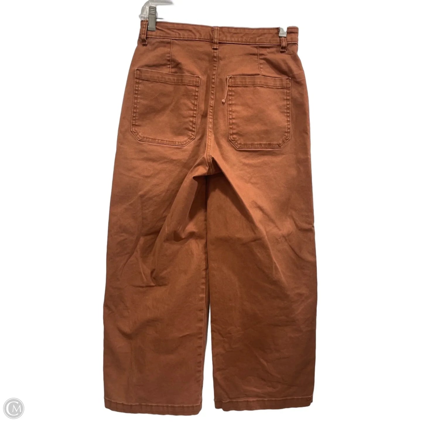 Jeans Wide Leg By Universal Thread In Brown Denim, Size: 2