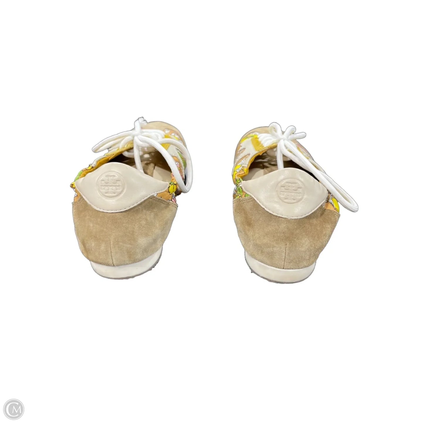 Shoes Designer By Tory Burch In Floral Print, Size: 8.5