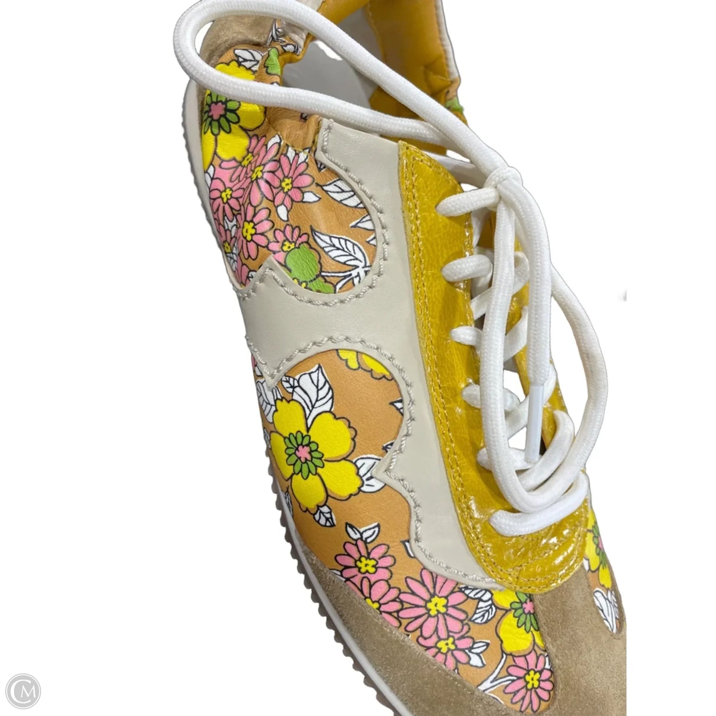 Shoes Designer By Tory Burch In Floral Print, Size: 8.5