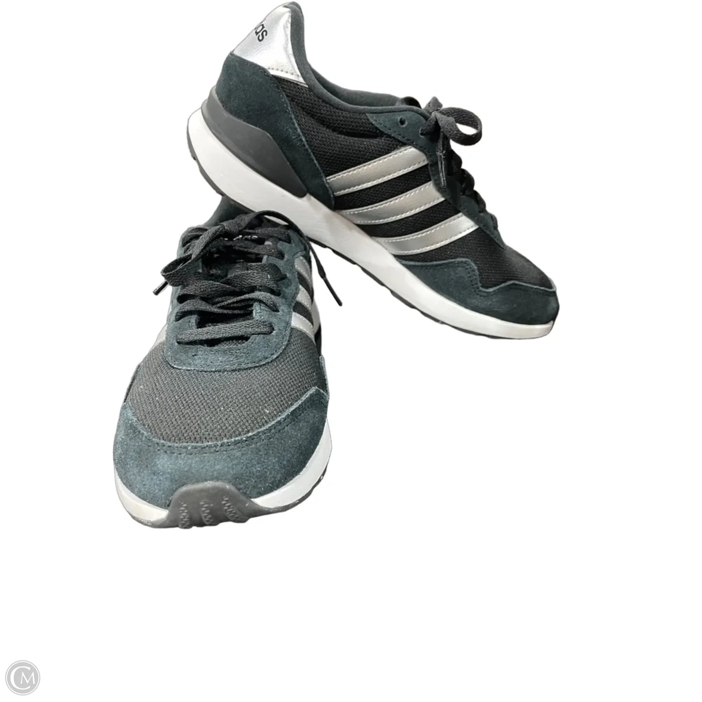 Shoes Sneakers By Adidas In Black & White, Size: 7