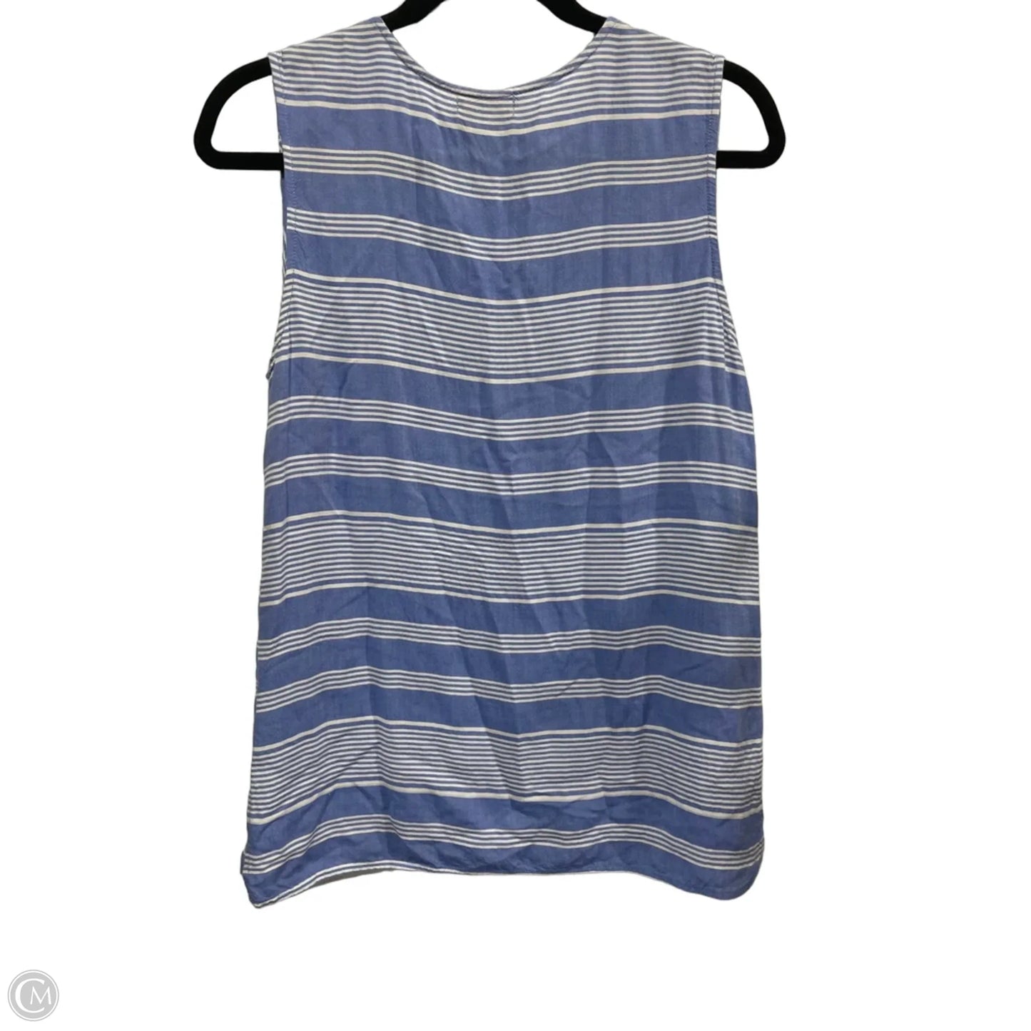Top Sleeveless By Piko In Striped Pattern, Size: S