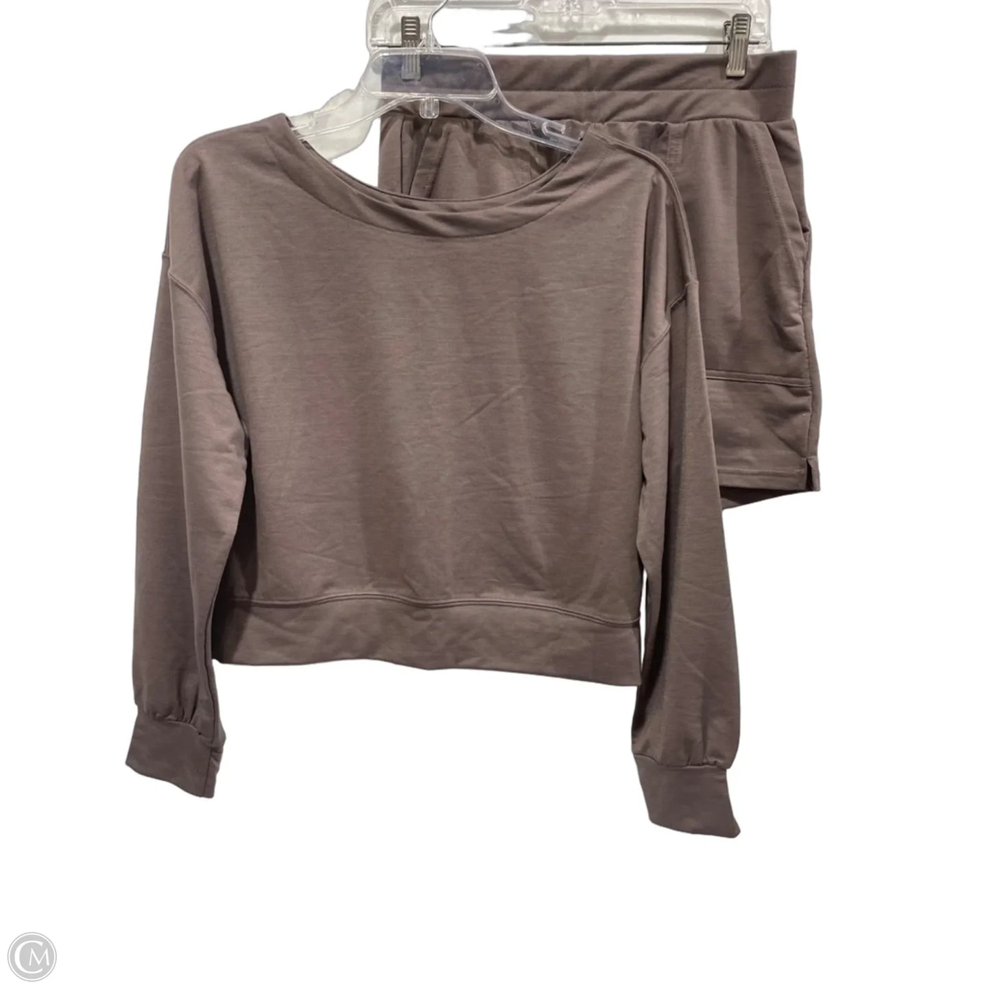 Shorts Set By Clothes Mentor In Brown, Size: M