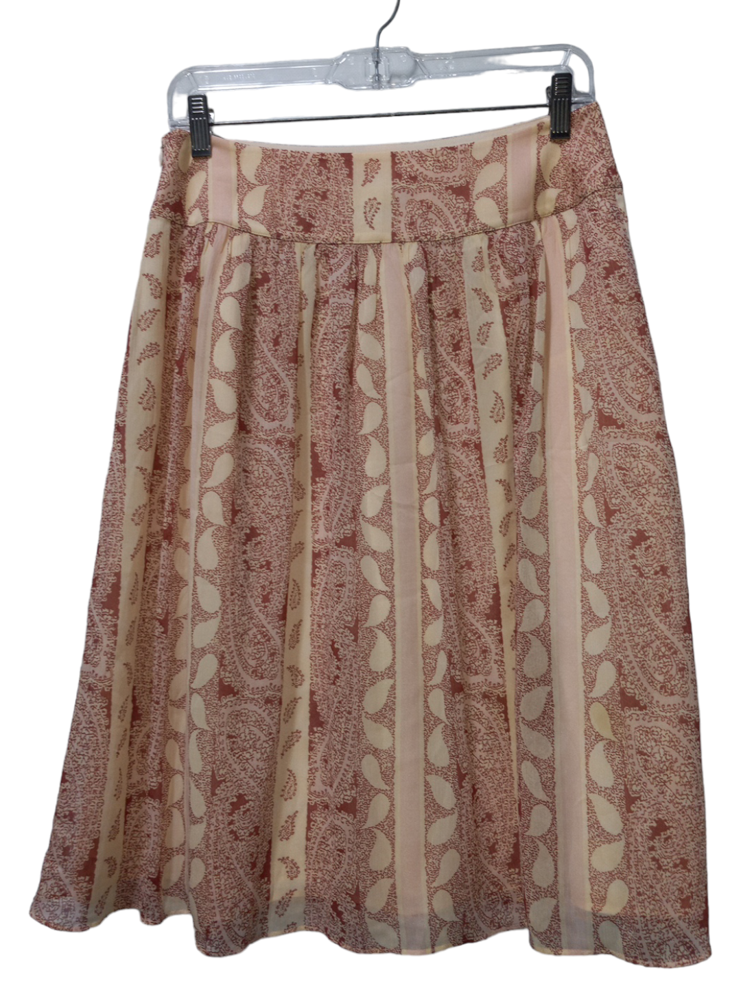 Pink Skirt Midi Ann Taylor, Size 4
