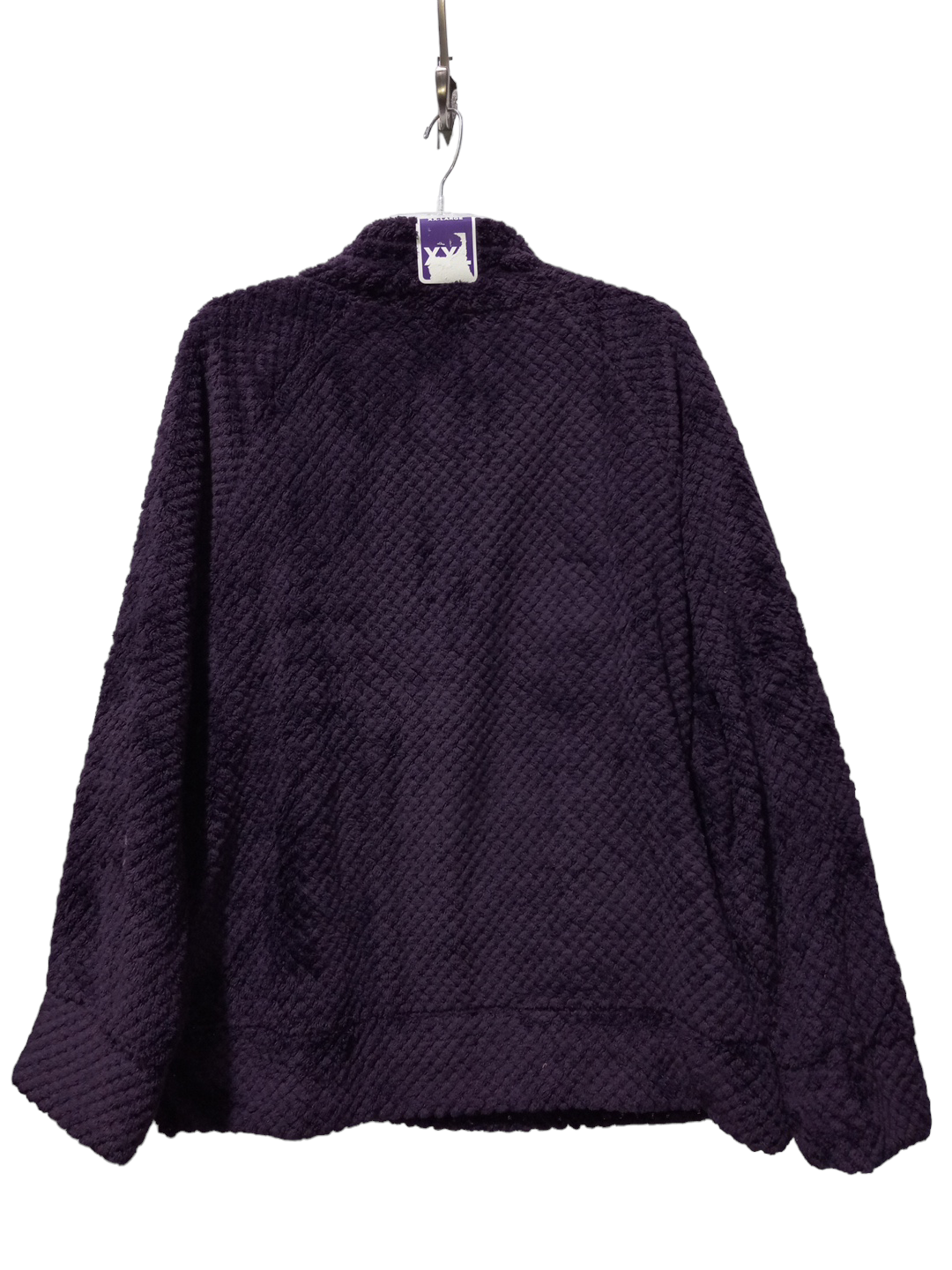 Purple Sweatshirt Hoodie Members Mark, Size 2x