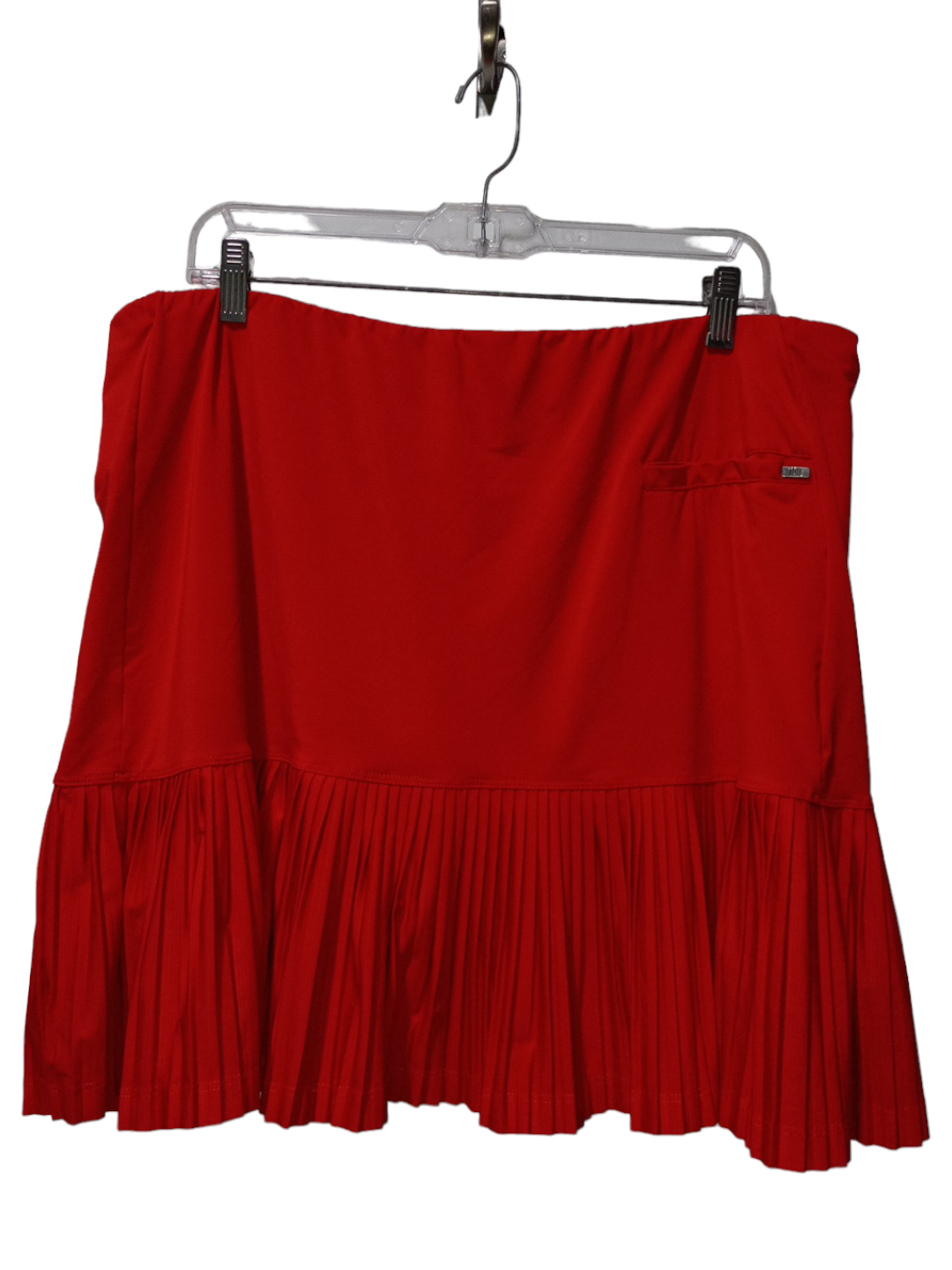 Red Skirt Mini & Short Tail, Size 2x