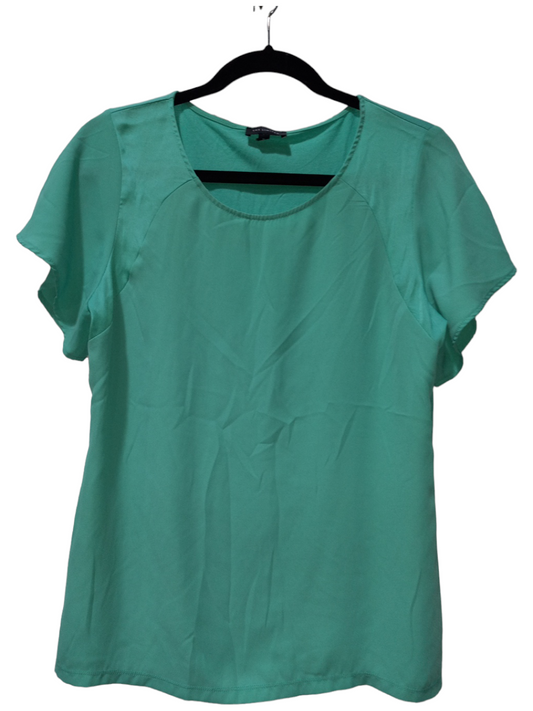 Green Blouse Short Sleeve Limited, Size M
