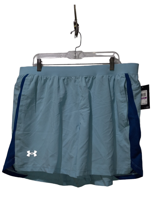 Blue Athletic Shorts Under Armour, Size 2x