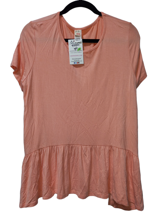 Peach Top Short Sleeve 7th Ray, Size L