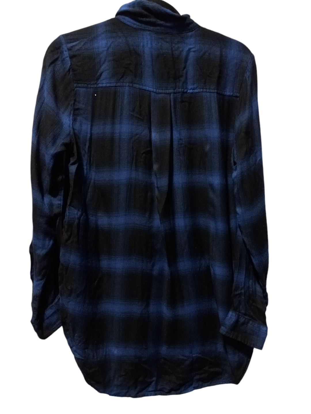 Top Long Sleeve By Lucky Brand In Plaid Pattern, Size: S