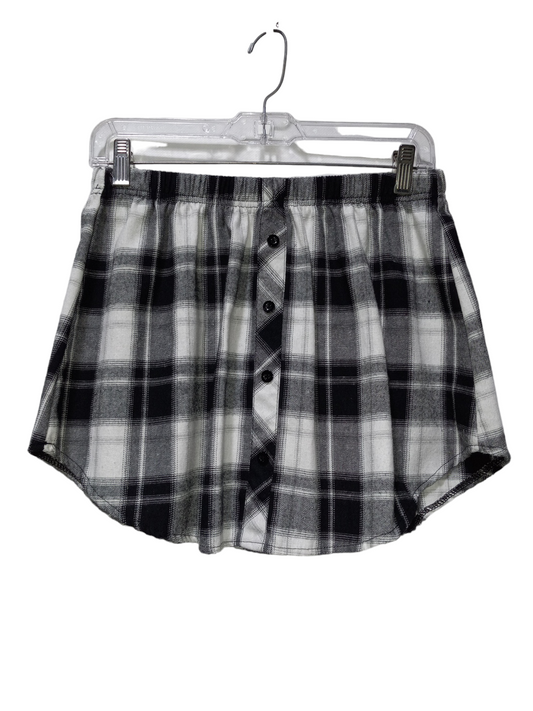 Plaid Skirt Mini & Short Clothes Mentor, Size L