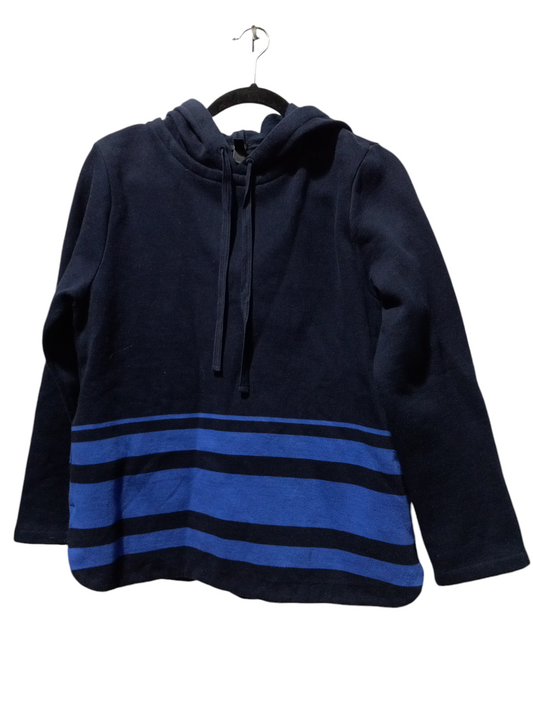 Sweatshirt Hoodie By J. Crew In Blue, Size: M