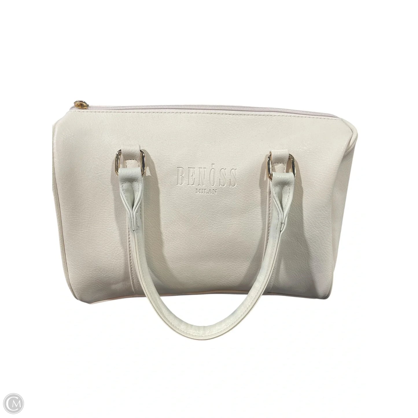 Handbag Leather By Clothes Mentor, Size: Medium