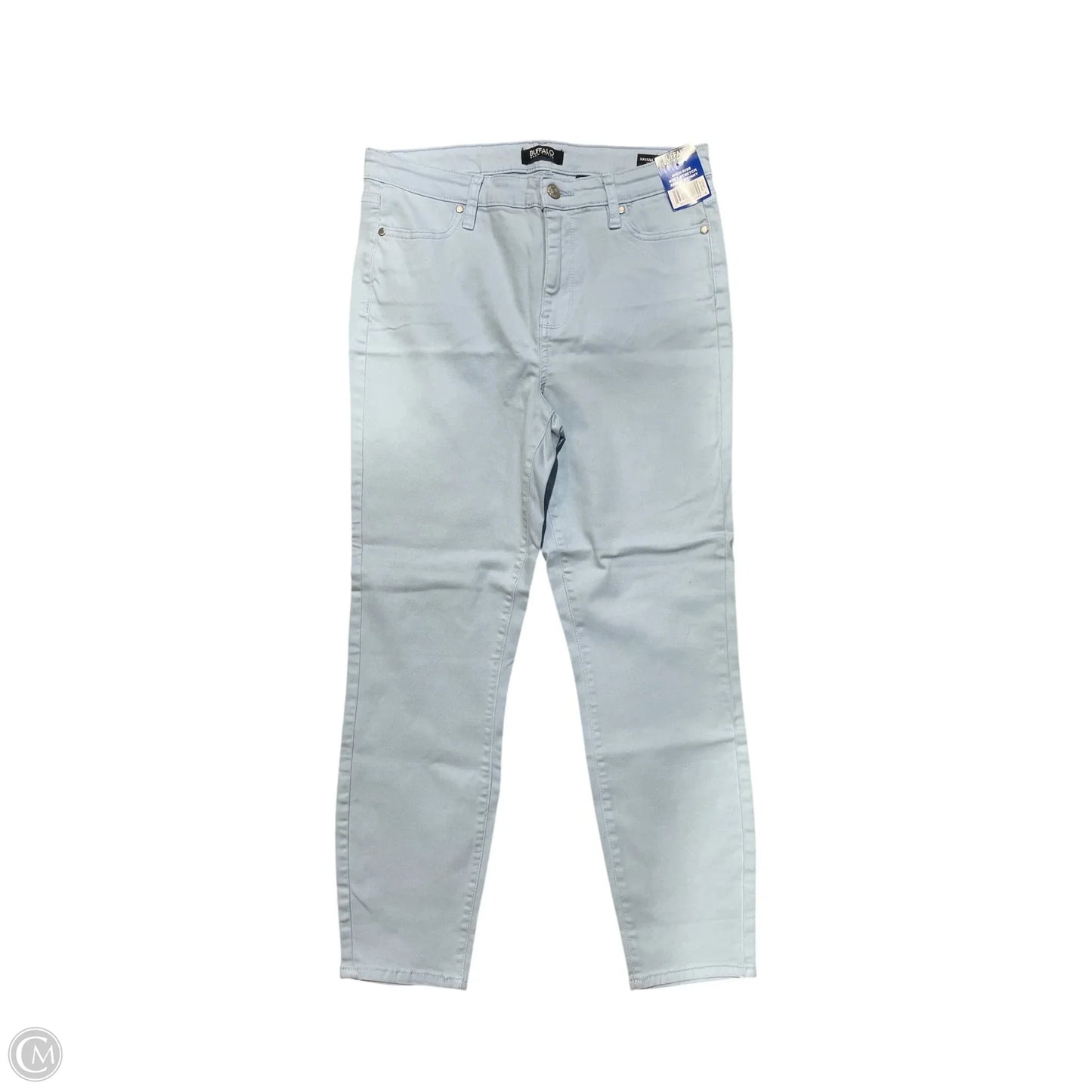 Jeans Skinny By Buffalo David Bitton In Blue Denim, Size: 10