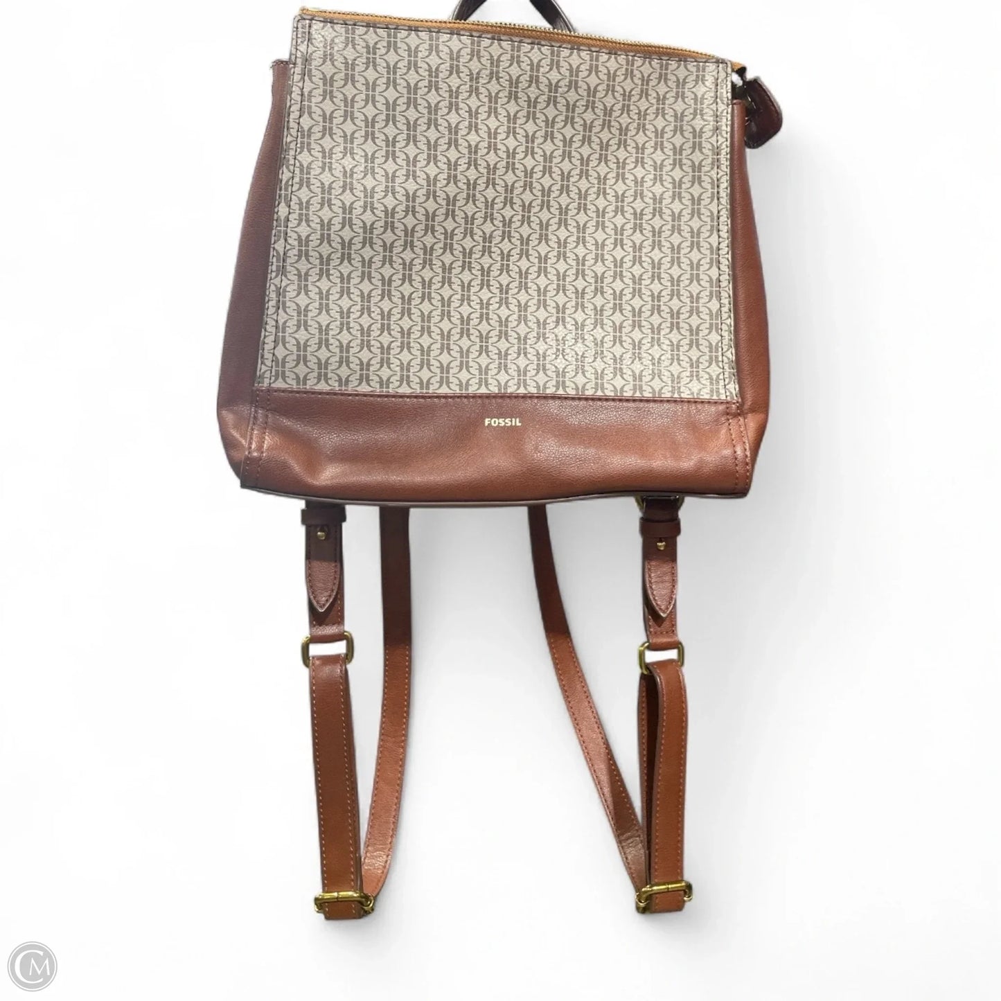 Backpack By Fossil, Size: Medium