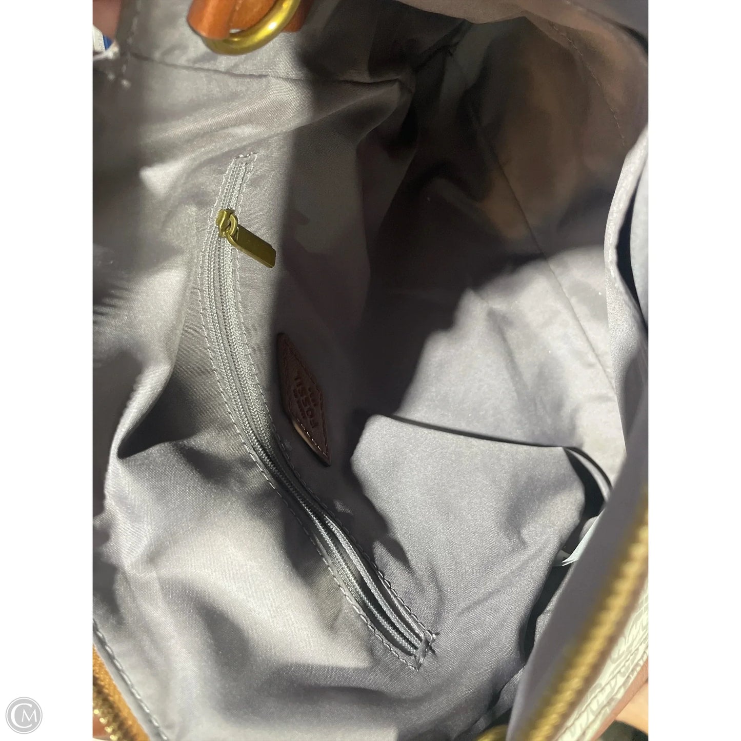 Backpack By Fossil, Size: Medium