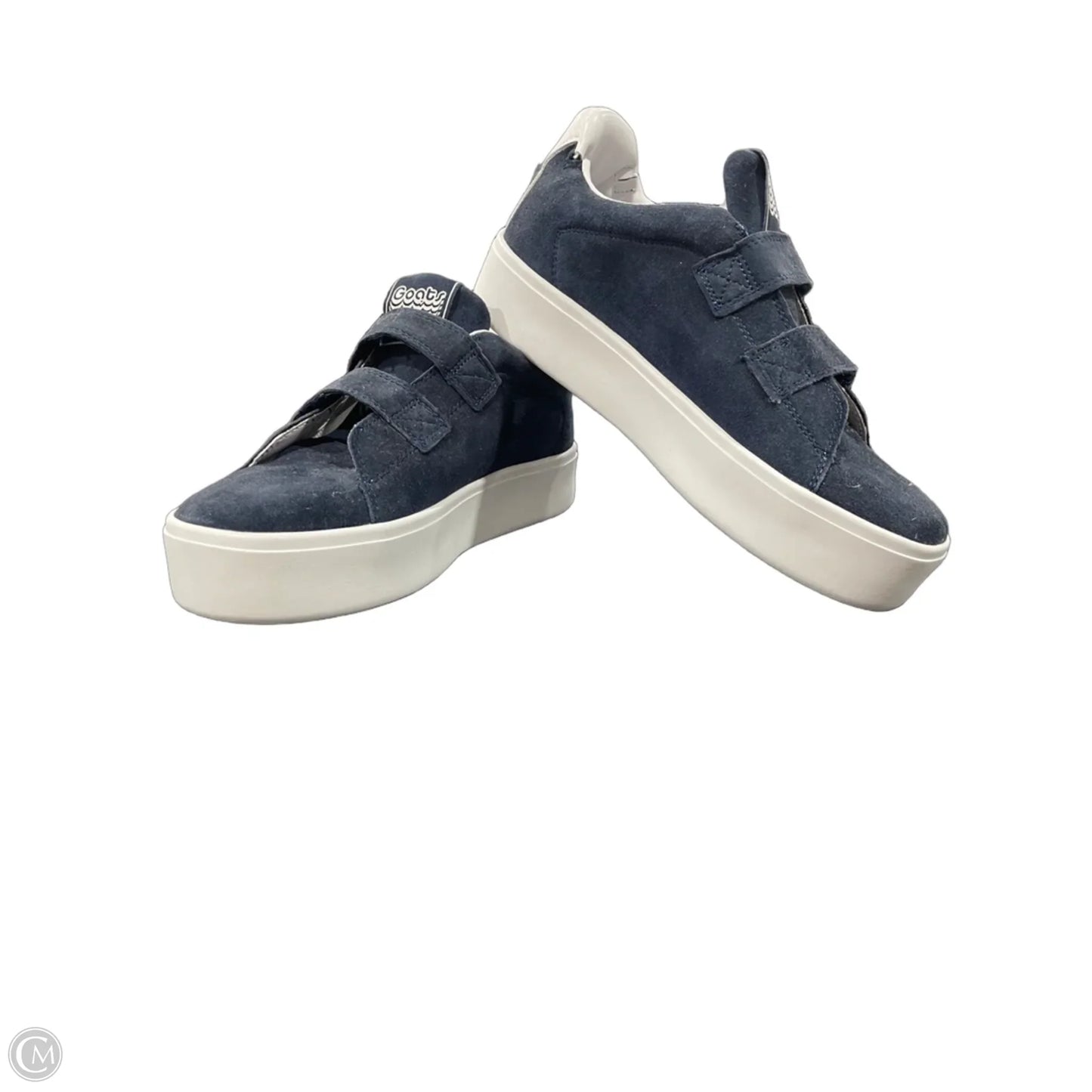 Shoes Sneakers By Clothes Mentor In Navy, Size: 7.5