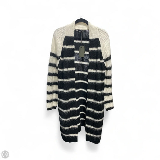 Cardigan Designer By All Saints In Black & Cream, Size: Xs
