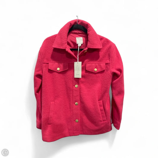 Jacket Fleece By Joie In Pink, Size: S