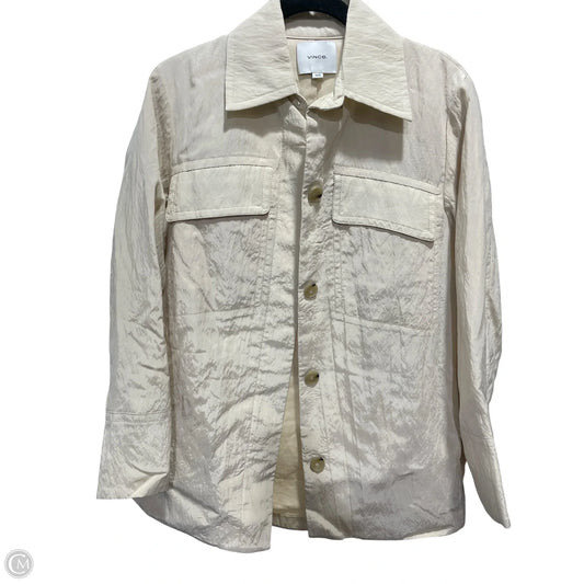 Jacket Other By Vince In Beige, Size: Xs