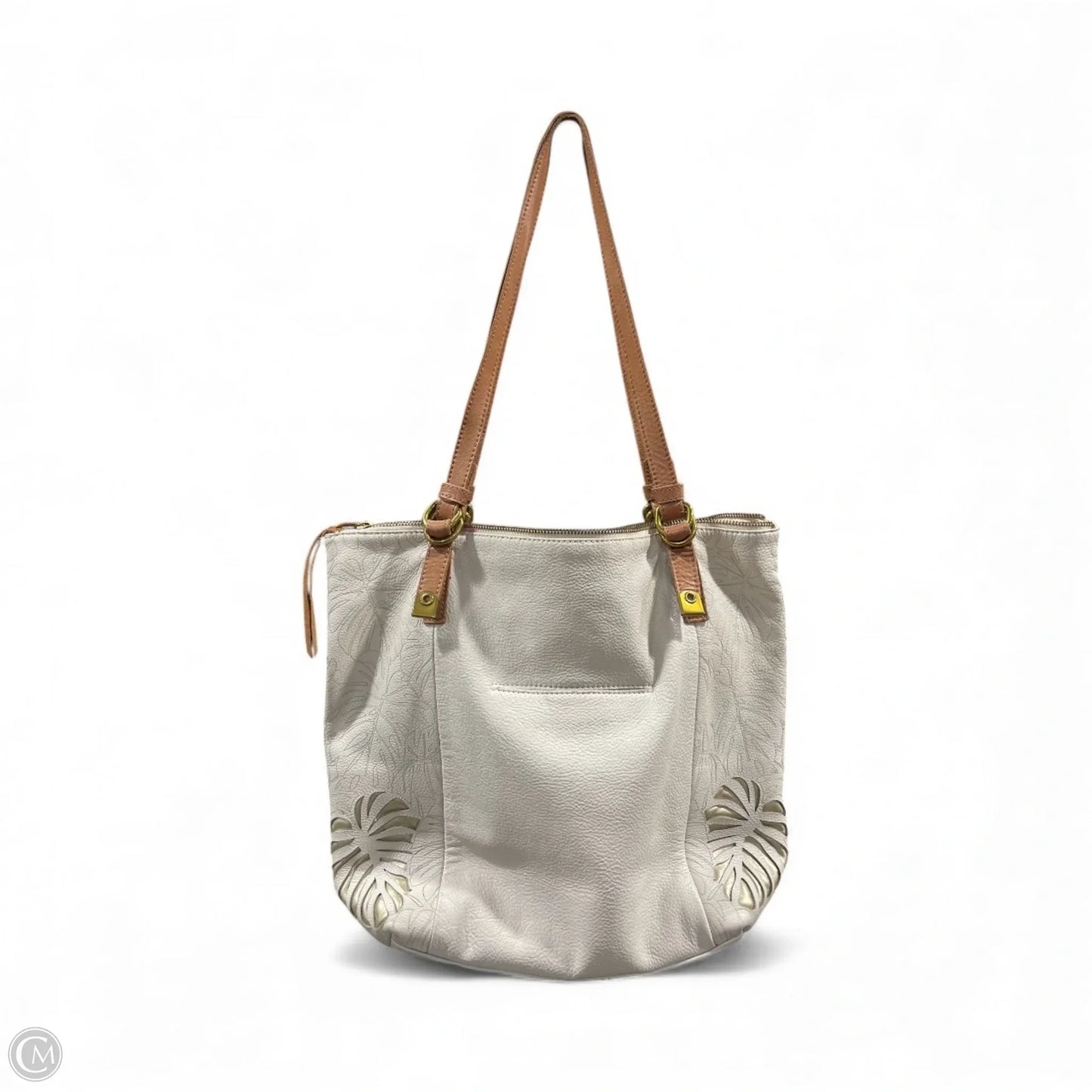 Handbag Leather By The Sak, Size: Large