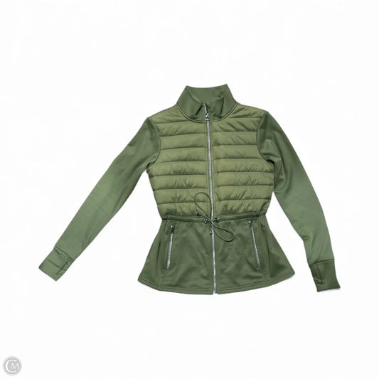Athletic Jacket By Avia In Green, Size: Xs