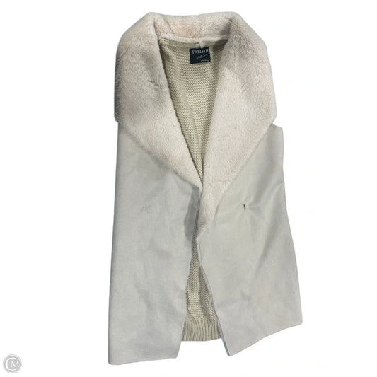 Cardigan By Clothes Mentor In Beige, Size: L
