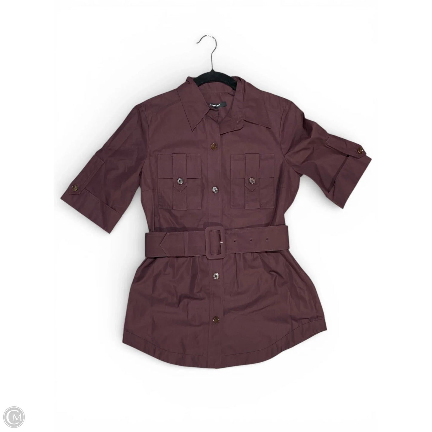 Jacket Designer By Derek Lam In Maroon, Size: S