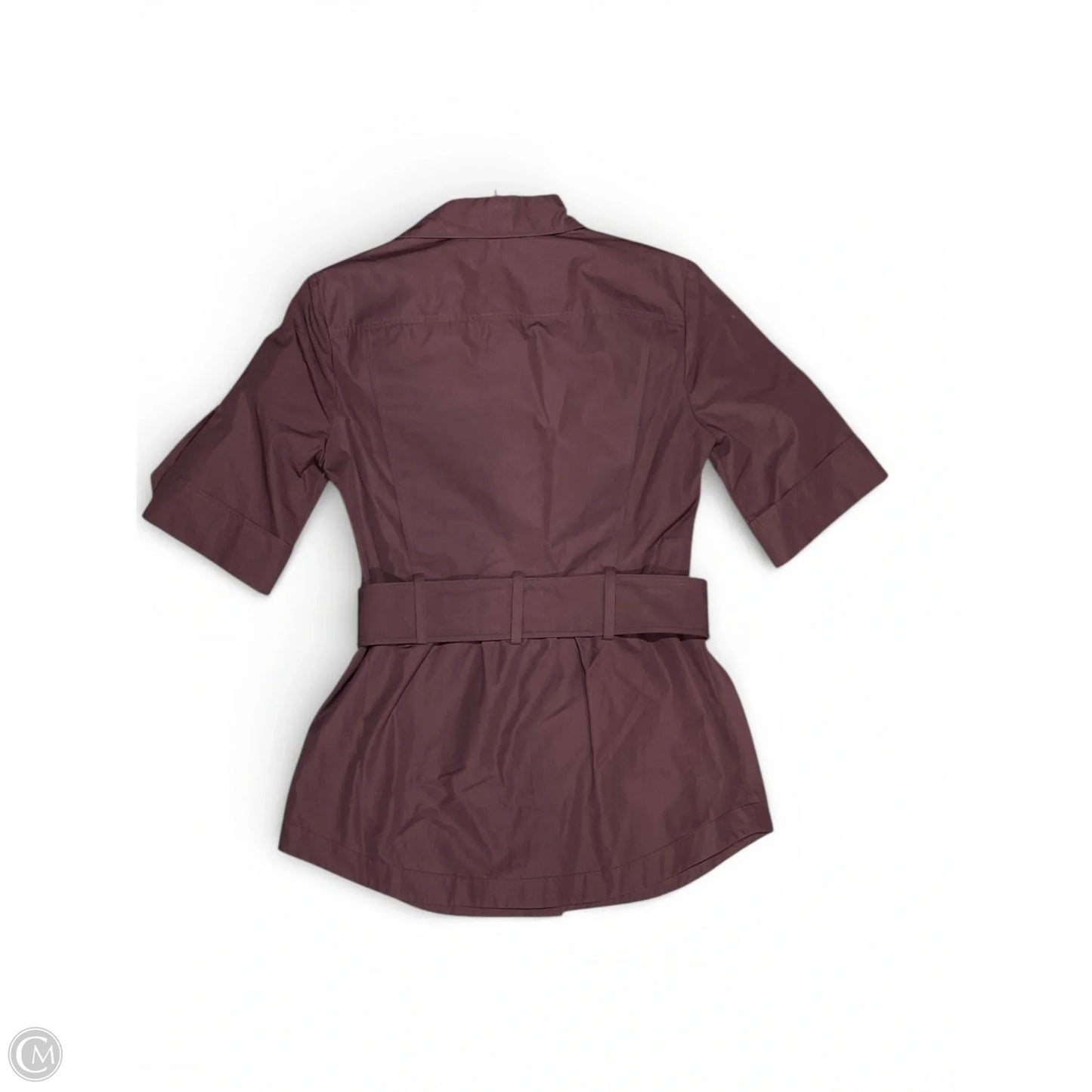 Jacket Designer By Derek Lam In Maroon, Size: S