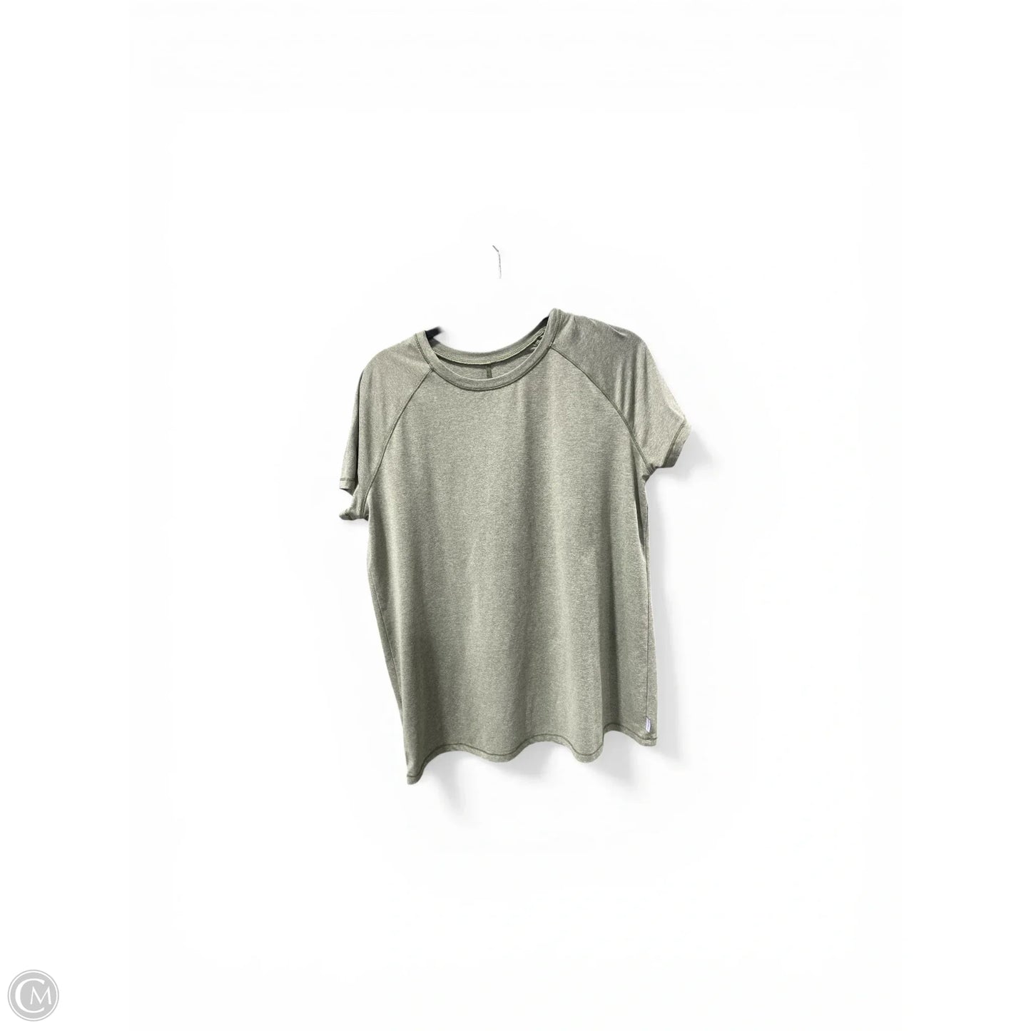 Top Short Sleeve By Eddie Bauer In Green, Size: L