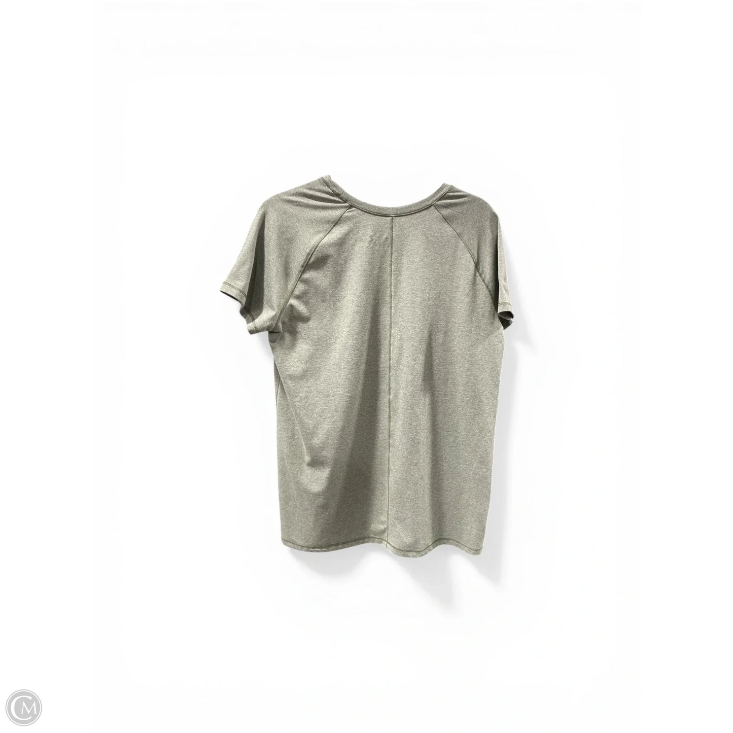 Top Short Sleeve By Eddie Bauer In Green, Size: L