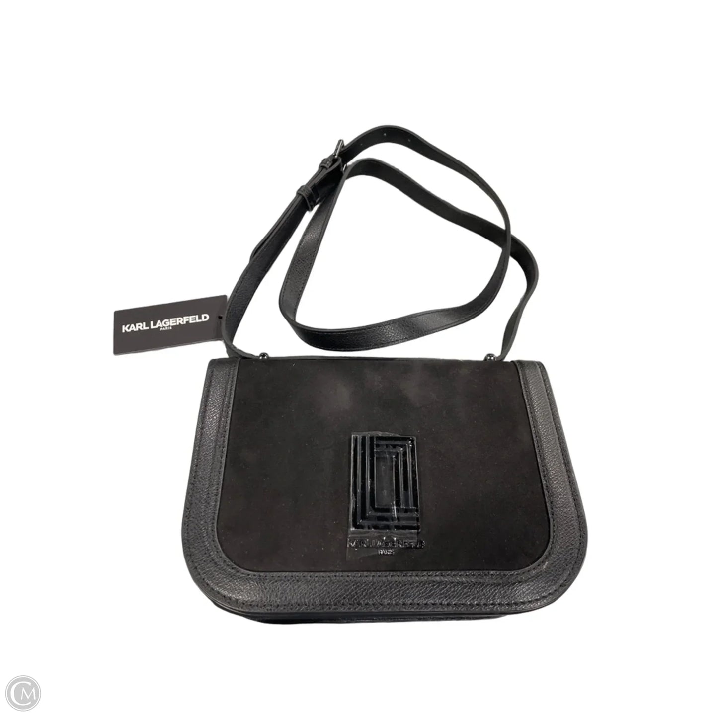 Crossbody Designer By Karl Lagerfeld, Size: Medium