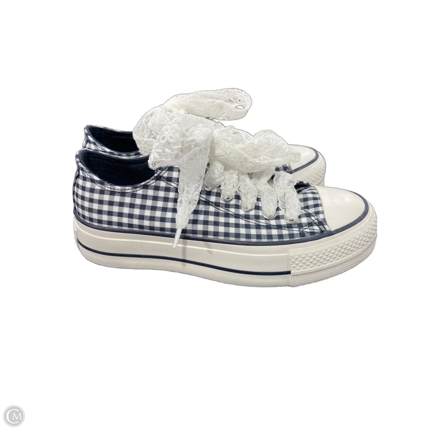 Shoes Sneakers By Converse In Checkered Pattern, Size: 6