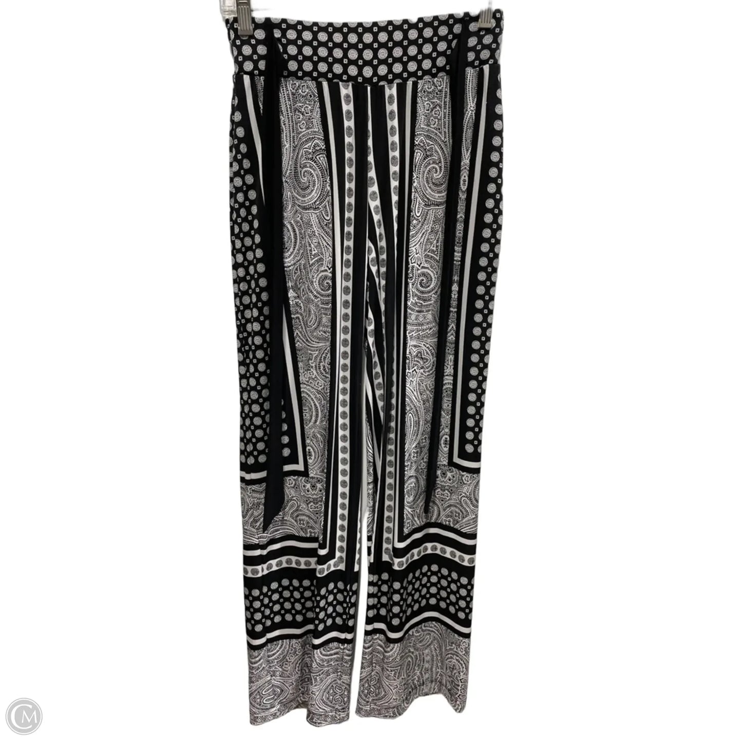 Pants Lounge By Inc In Black & White, Size: Sp