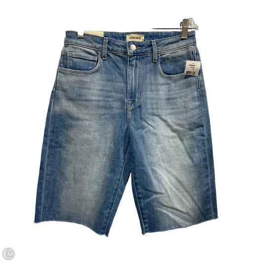 Shorts By L Agence In Blue Denim, Size: 26