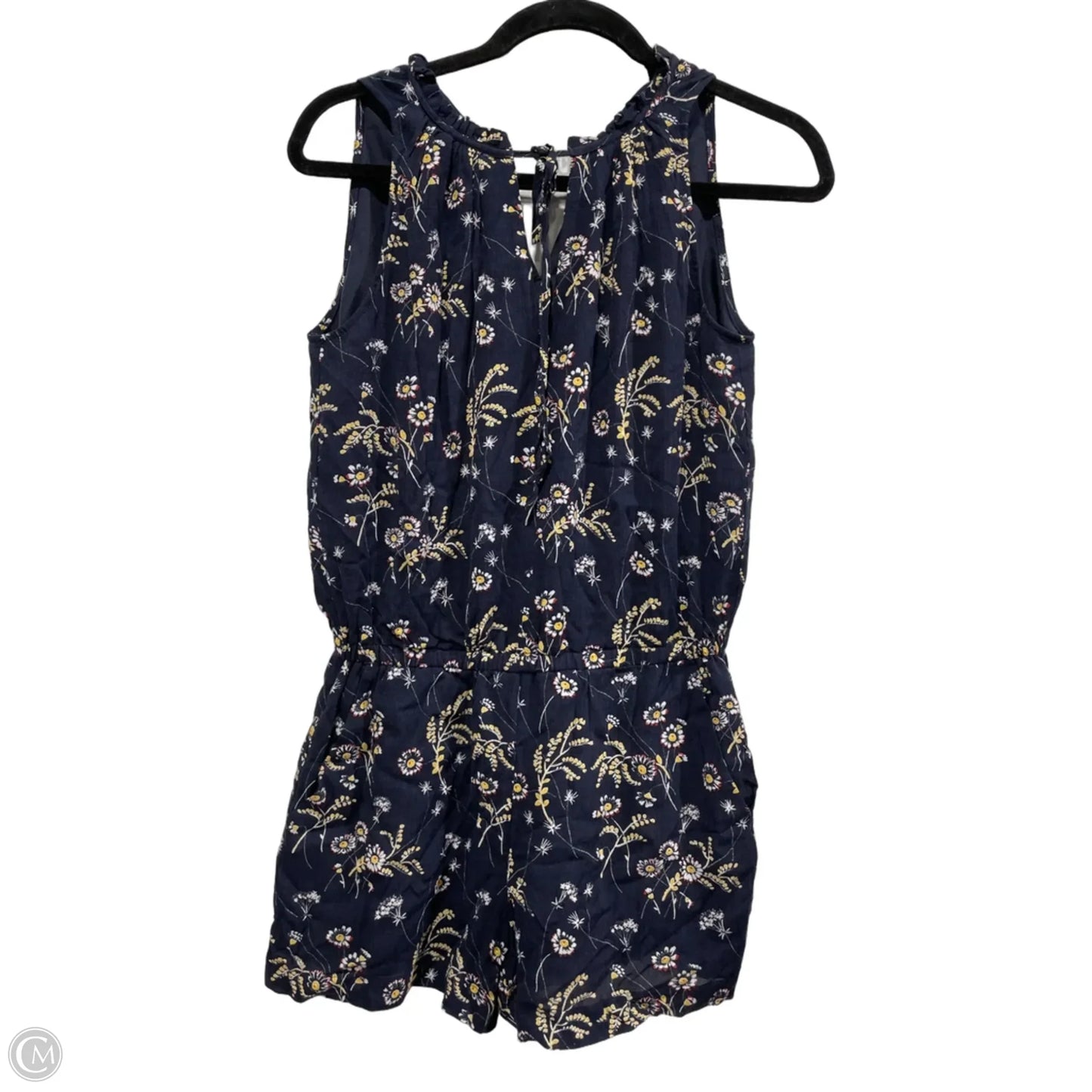 Romper By Loft In Floral Print, Size: Xsp