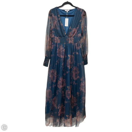 Dress Party Long By Baltic Born In Floral Print, Size: Xl