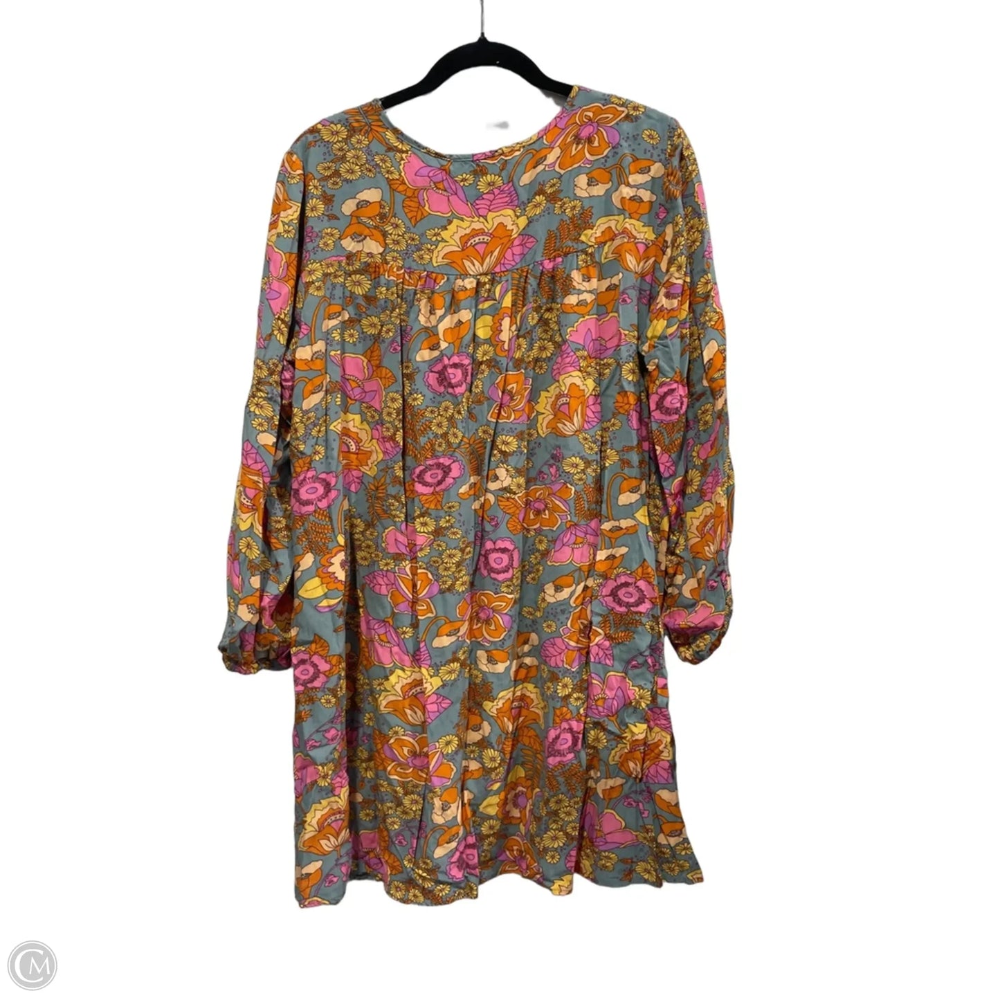 Dress Casual Midi By Rusttydustty In Floral Print, Size: Xl