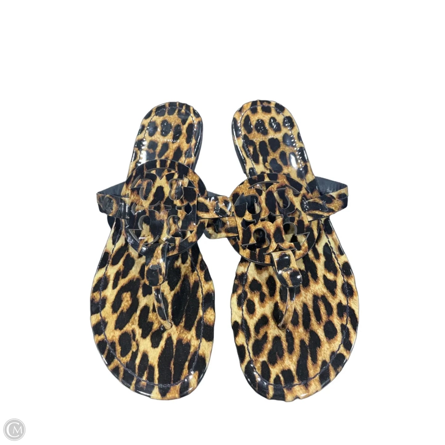 Sandals Designer By Tory Burch In Animal Print, Size: 9
