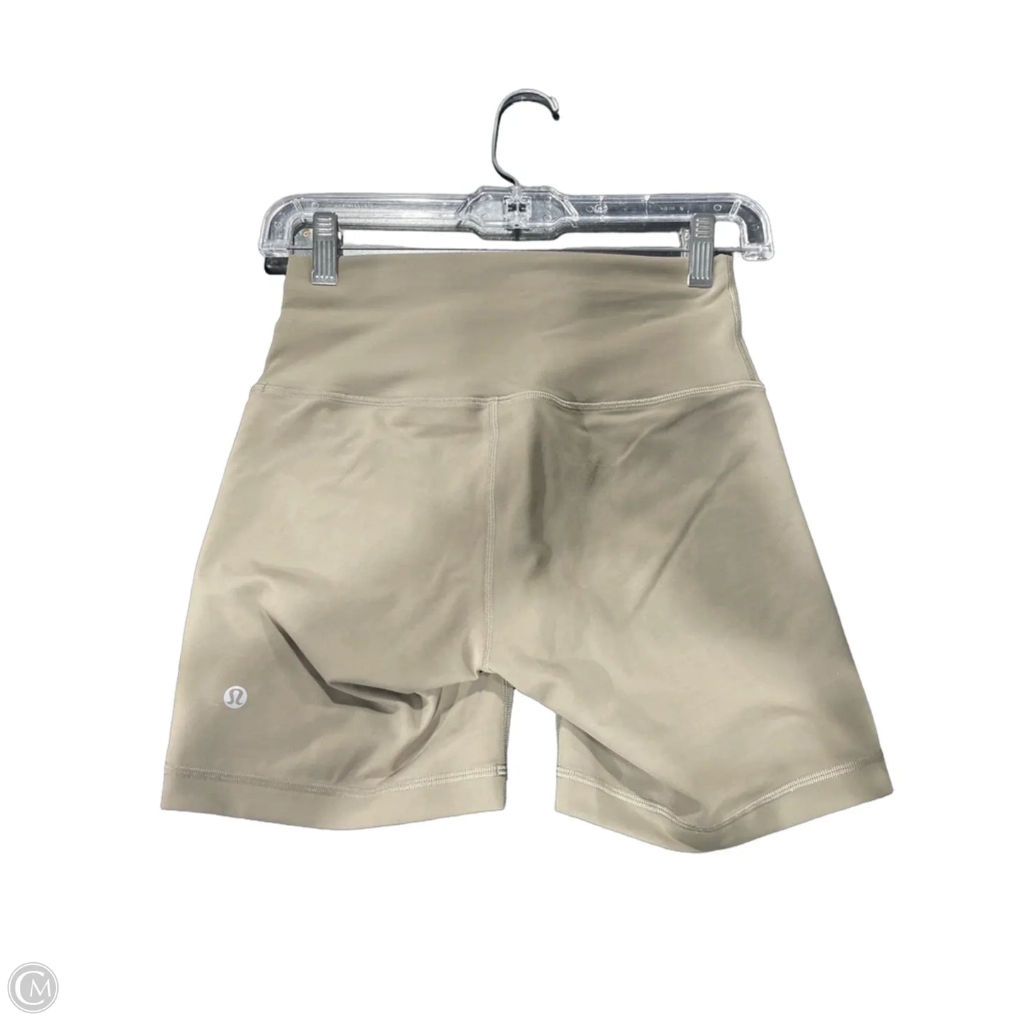 Athletic Shorts By Lululemon In Green, Size: 6