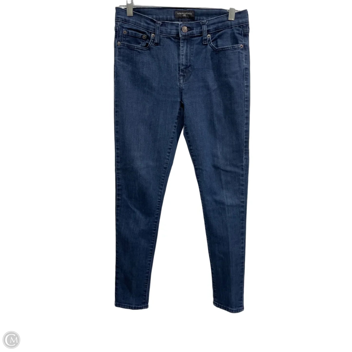 Jeans Skinny By Banana Republic In Blue Denim, Size: 6