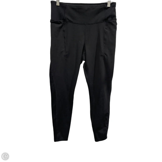 Athletic Leggings By Avia In Black, Size: M