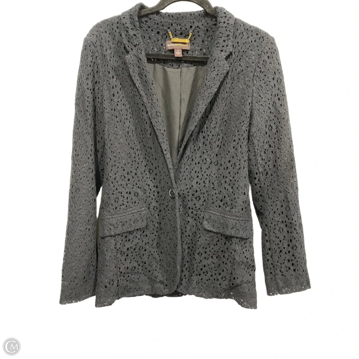 Blazer By Banana Republic In Black, Size: 4