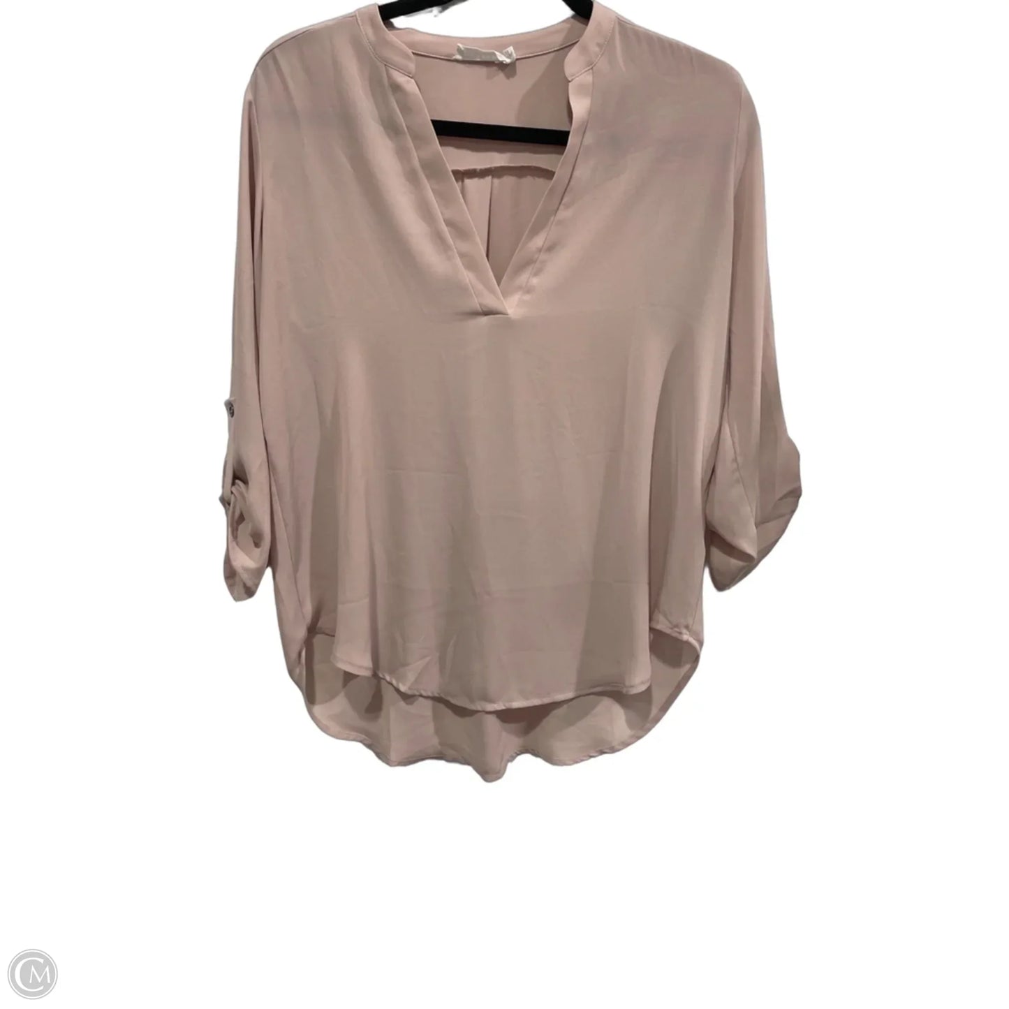Blouse 3/4 Sleeve By Lush In Mauve, Size: S
