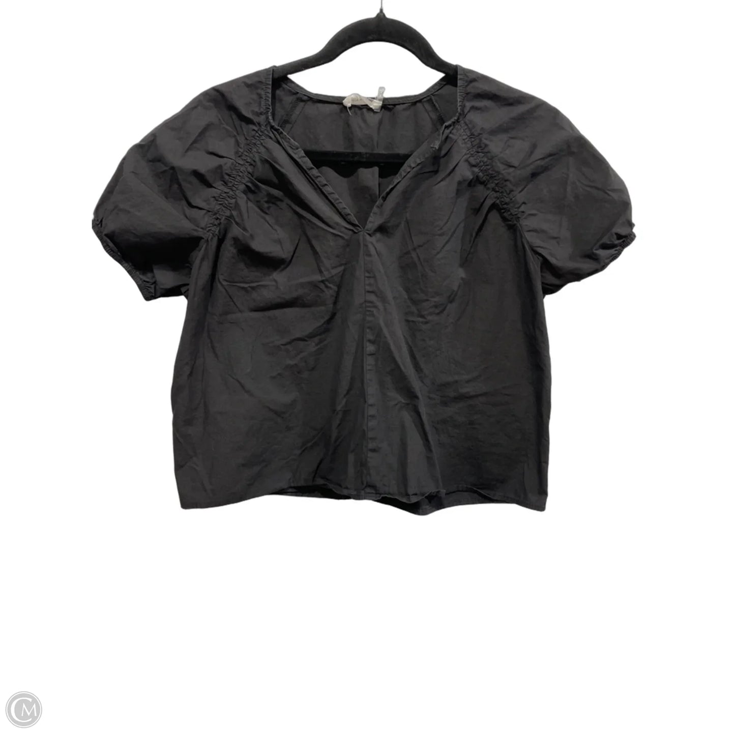 Top Short Sleeve By Day + Moon In Black, Size: S