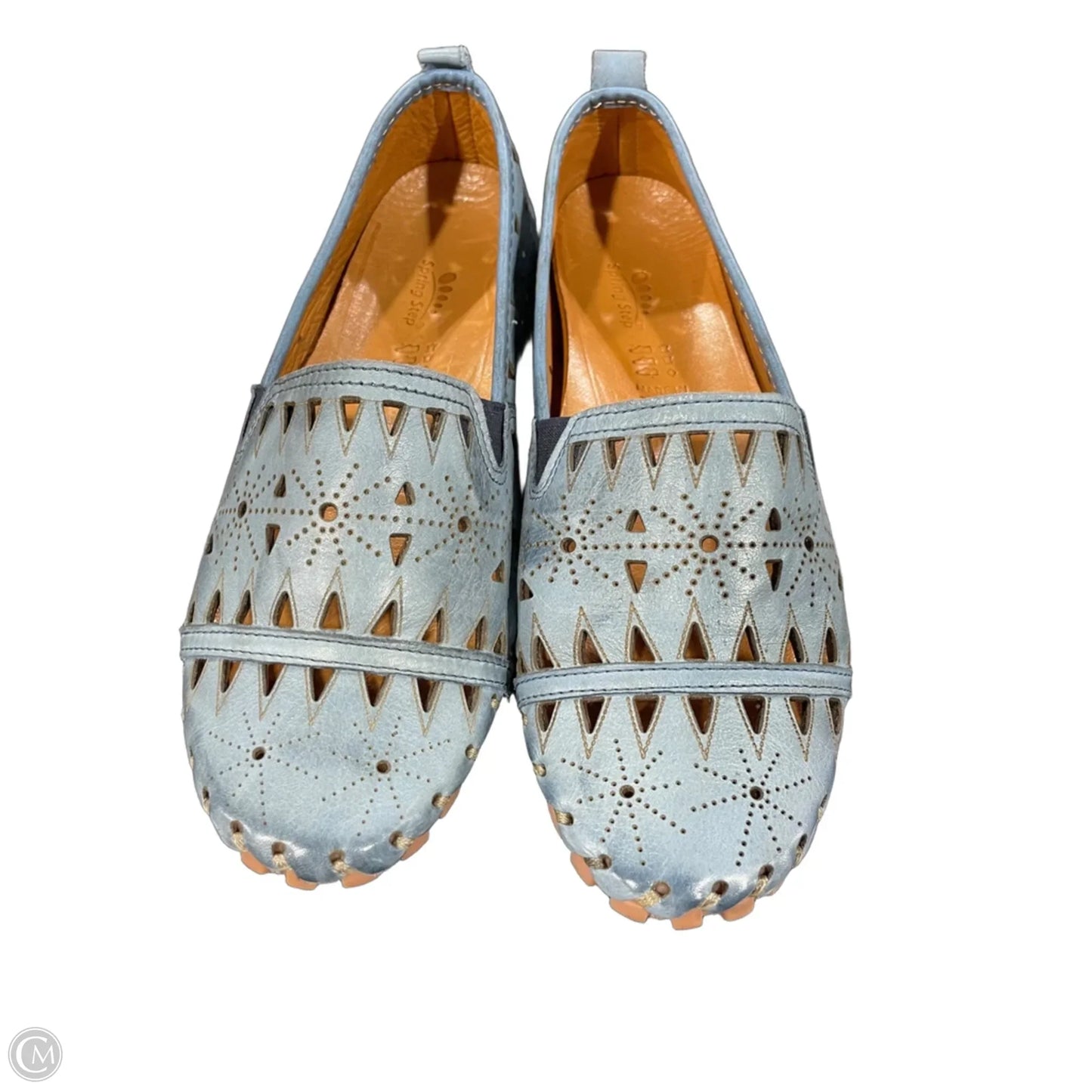 Shoes Flats By Spring Step In Blue, Size: 7.5